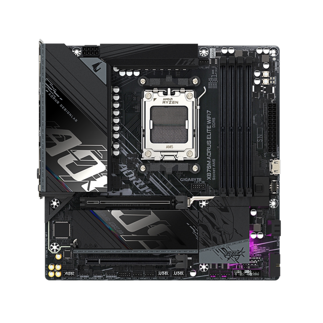 GIGABYTE X870M/X870 AORUS ELITE WIFI7 Xiaodiao New AMD Ryzen 9000 Series Motherboard