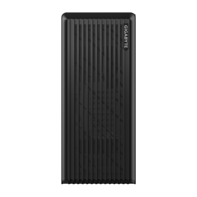 Gigabyte Phantom C103G Black Panoramic Tempered Glass Side Transparent Mid-Tower M-ATX Gaming Chassis