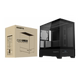 Gigabyte C201G/C201GI black/white double-sided panoramic tempered glass side-transparent sea view room chassis
