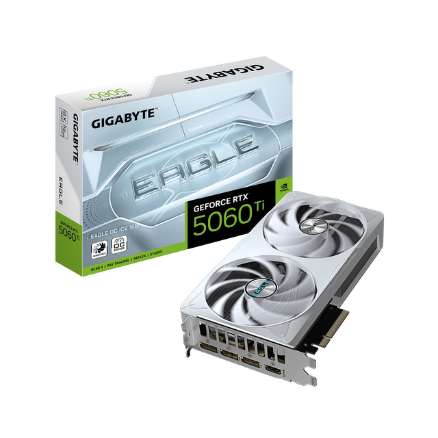 Gigabyte 5060Ti new model graphics card white