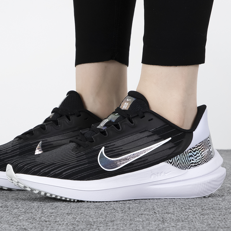 Nike耐克AIR WINFLO 9运动训练女鞋缓震公路复古跑步鞋DR9831-001-图0