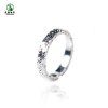 Donghai Shijia 999 pure silver broken ice ring