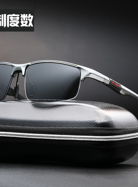 墨镜运动风成品有度数太阳眼镜