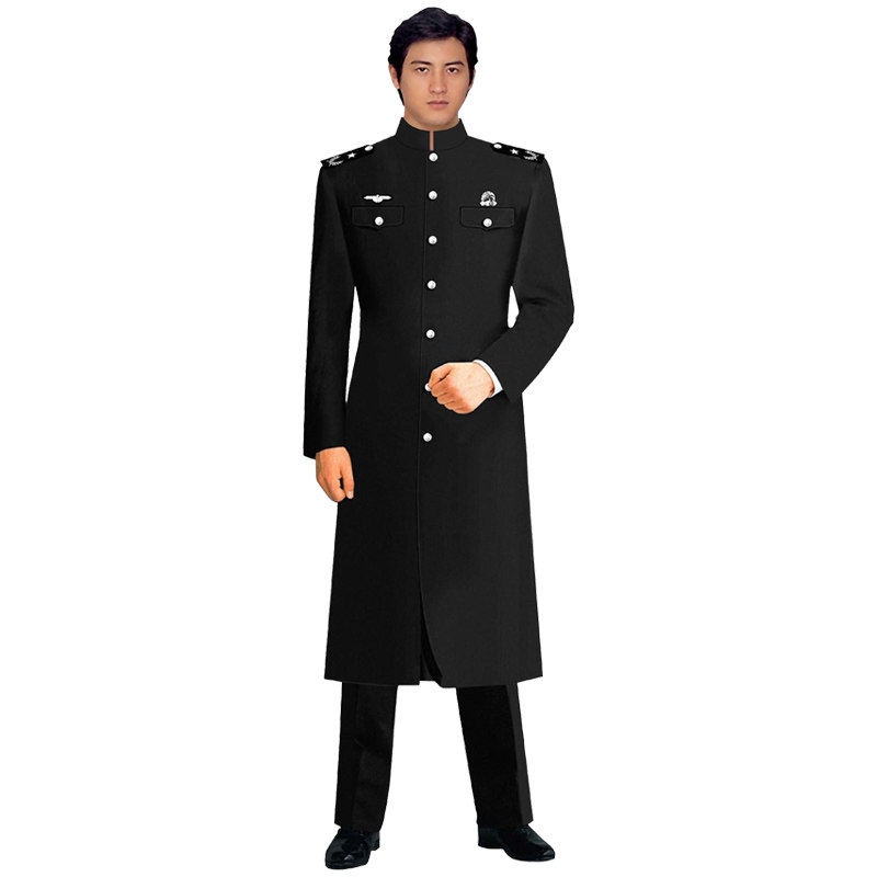 酒店礼宾物业售楼处形象岗门卫门童保安男大衣冬季毛呢外套工作服,淘宝优惠券,粉丝福利购,淘宝优惠卷