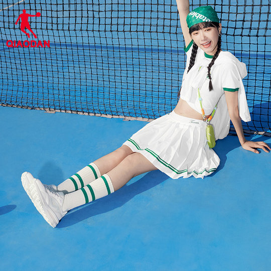 Jordan moisture-absorbent and quick-drying tennis girls pleated skirt