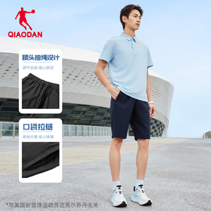 乔丹梭织速干短裤子男士2026夏季新款百搭运动透气五分裤吸湿官方