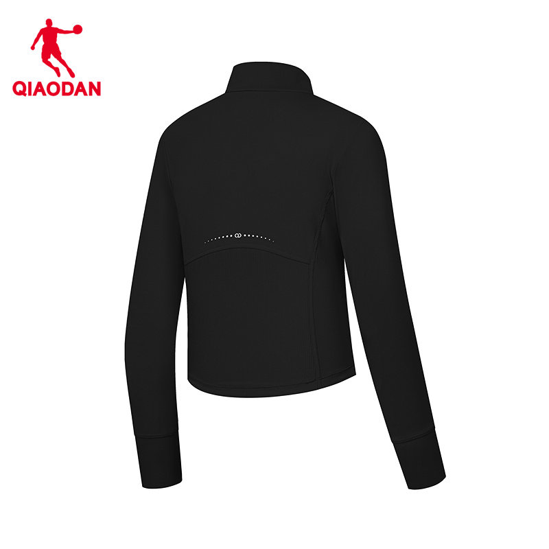 乔丹针织开衫女士2026春季新款商场同款修身透气冰感吸湿速干外套,淘宝优惠券,粉丝福利购,淘宝优惠卷