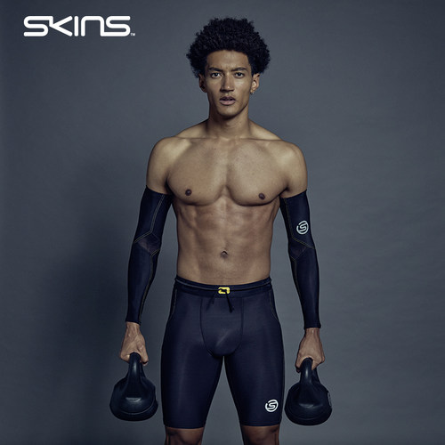 SKINS S3 压缩手袖 透气防晒篮球 骑行压缩服护臂 跑步打球马拉松 - 图2