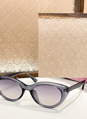 猫眼小框时尚遮阳墨镜男女款韩版