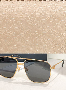 时尚方形双梁遮阳墨镜男女款显瘦