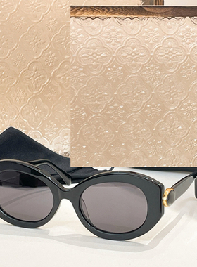 素颜镜时尚遮阳墨镜男女款椭圆框