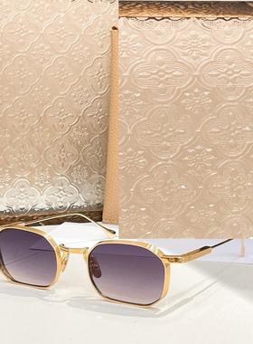 男女款遮阳墨镜防紫外线方形金属