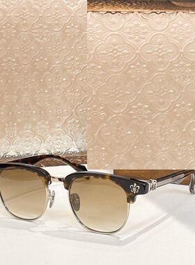 方形复古风男女遮阳墨镜可配近视