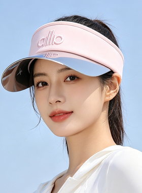 女夏空顶防晒网球帽UPF50+