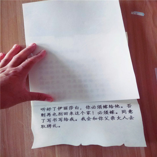 Medieval blank parchment writing painting vintage