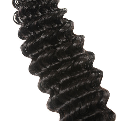 Indian virgin hair bundles Grade 8A Deep Weave印度真人发帘 - 图3