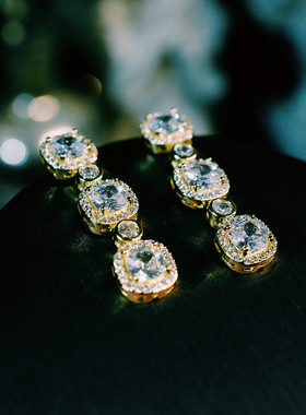 新娘晚礼服主婚纱项链