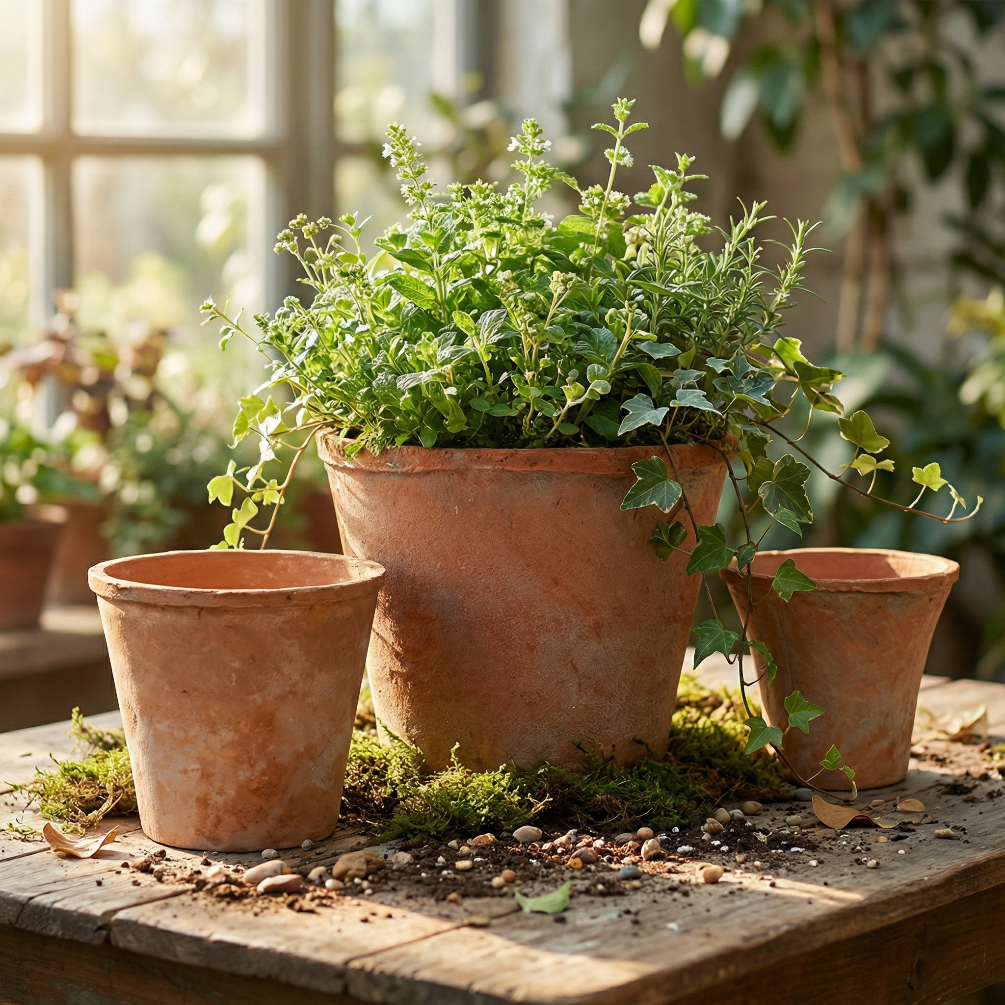 老式陶土花盆复古透气粗陶蝴蝶兰瓦盆多肉陶盆陶罐家用红陶花盆小,淘宝优惠券,粉丝福利购,淘宝优惠卷