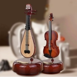 Классические крутящиеся заводные музыкальные инструменты, музыкальная шкатулка, подарочная коробка, подарок на день рождения