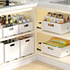 Drawer pull-out cabinet storage rack without installation