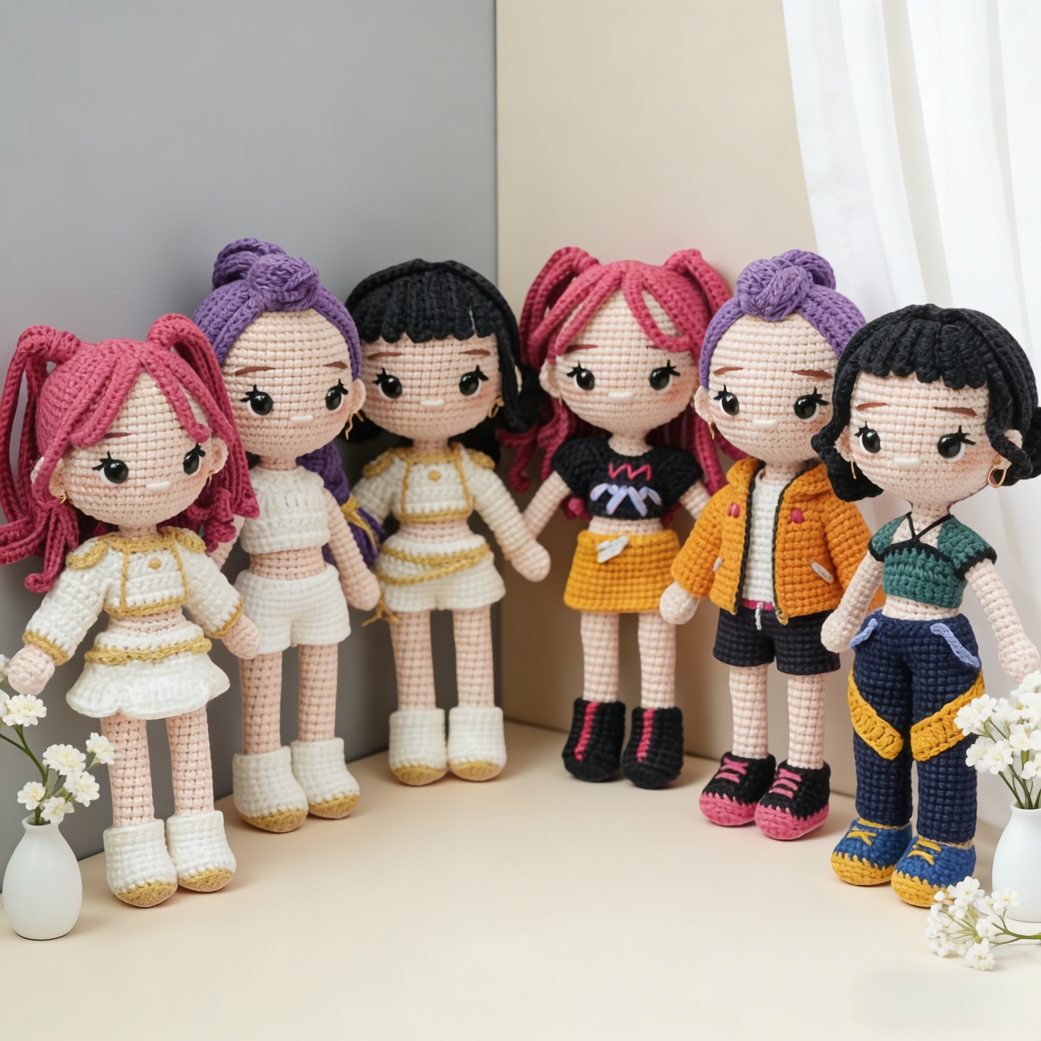 猎魔女团鲁米米拉佐伊钩织玩偶diy手工编织娃毛线材料包手办摆件,淘宝优惠券,粉丝福利购,淘宝优惠卷