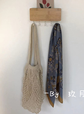韩国ins春秋薄款花朵绑发发带