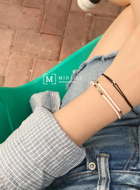 大自然色系磨砂质感fancy手链