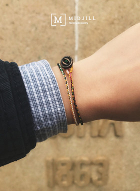 编织双层极细森系复古礼物手绳