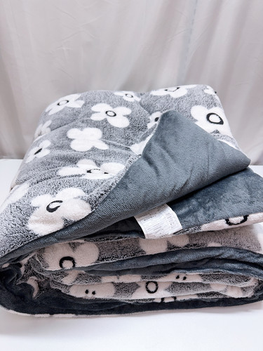 出口日本暖桌被冬季暖炉桌套取暖烤火被被炉毯加厚烤火罩子取暖 - 图1