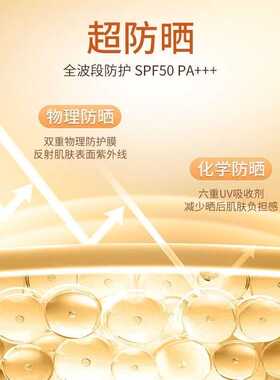提亮肤色隔离防晒霜50倍PA+++