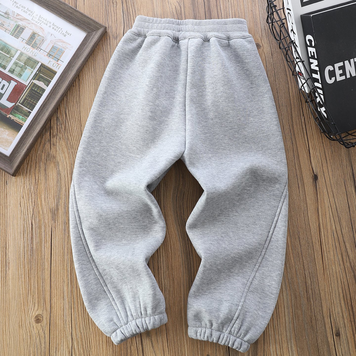 25冬季新款男女童加绒保暖休闲运动裤中大童百搭洋气裤子儿童长裤 - 图3