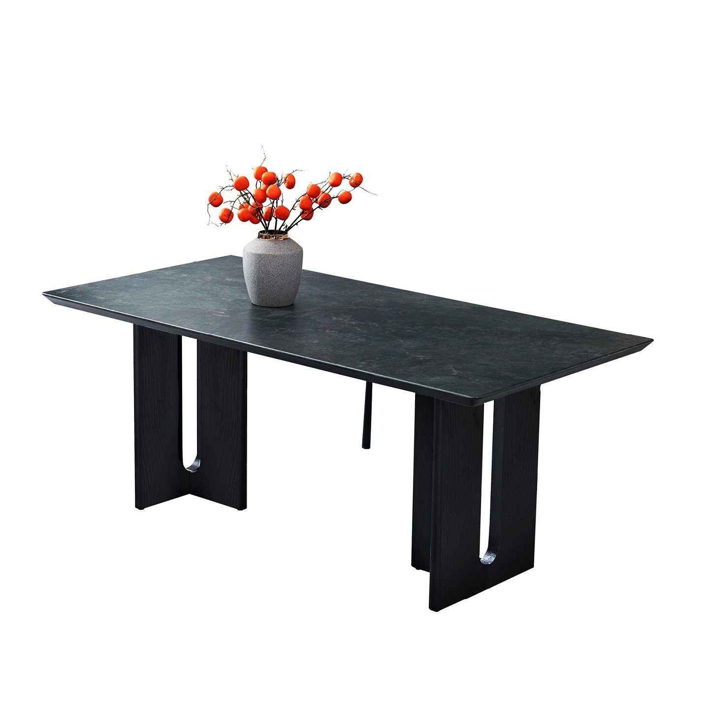 意式极简天然石材绿松石餐桌现代简约轻奢高级感家用中古风方形桌,淘宝优惠券,粉丝福利购,淘宝优惠卷