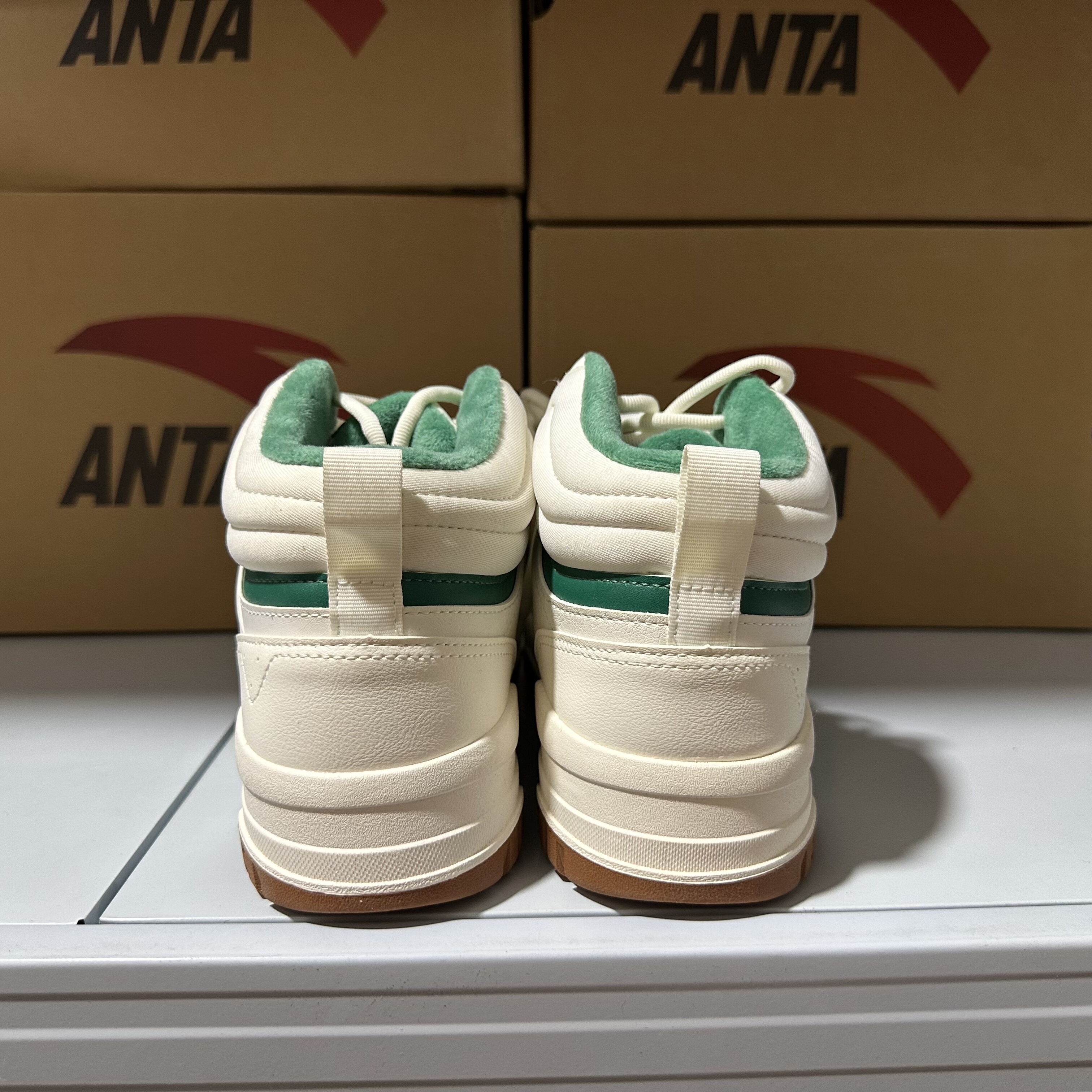 安踏满贯丨高帮保暖棉鞋男夏季新款加厚休闲鞋 112448972 - 图2