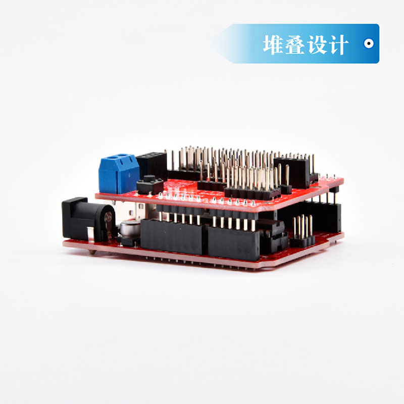 KEYES UNO-R3开发控制板学习套件R3扩展板亚克力外壳适用Arduino-图1