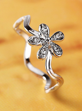 仲夏之晶合金简约高级感戒指女