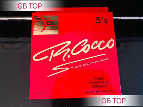 R.cocco 贝司弦 贝斯弦 不锈钢  5弦  Stainless Steel 意大利产 - 图0