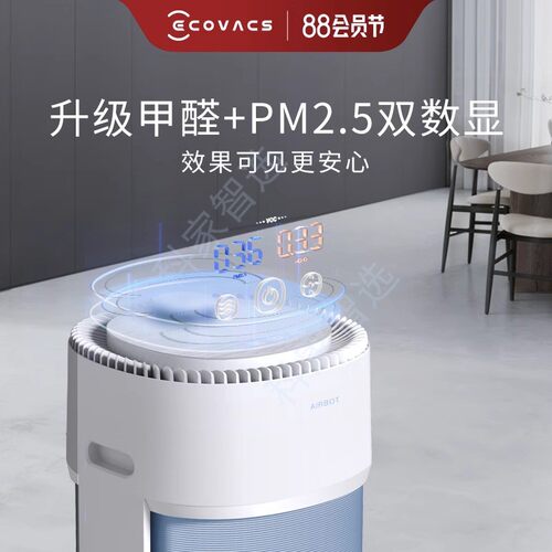 科沃斯ANDYPRO智能家用空气净化机器人除醛除霾静音运行自动回充 - 图1