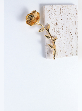 muer沐耳铜镀18k黄金项链