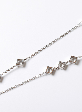 muer沐耳白水晶珍珠项链女