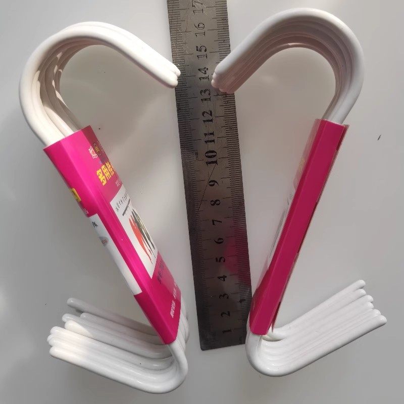 浸塑挂钩S形挂钩腊肉挂钩不锈安全厨房书包挂衣服展会大s钢丝钩子,淘宝优惠券,粉丝福利购,淘宝优惠卷