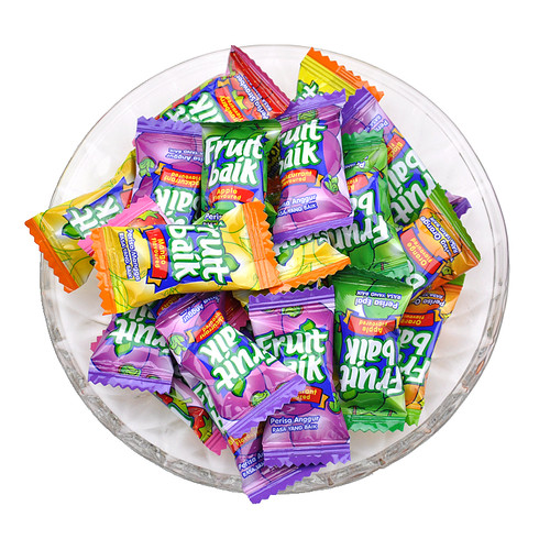 ADM水果软糖马来西亚风味瑞士糖混装500g结婚喜糖果休闲零食年货 - 图2