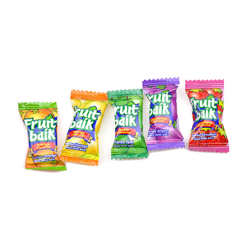 ADM水果软糖马来西亚风味瑞士糖混装500g结婚喜糖果休闲零食年货 - 图1