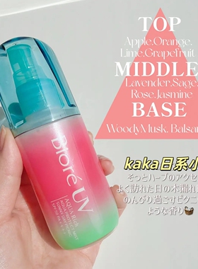 2026年限定林间碎光！日本Biore碧柔AQUA清透防晒喷雾 60ml