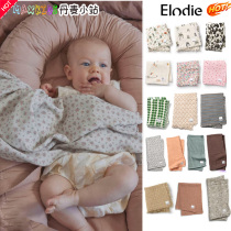 8 fold Swedish Elodie Details pure cotton infant baby soothing towel Milk Gauze Scarf swaddle 80