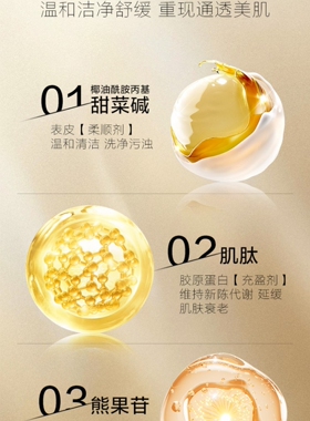 安婕妤 臻美无龄洁面乳120ml  净澈不紧绷 光滑更透亮 洗面奶清洁