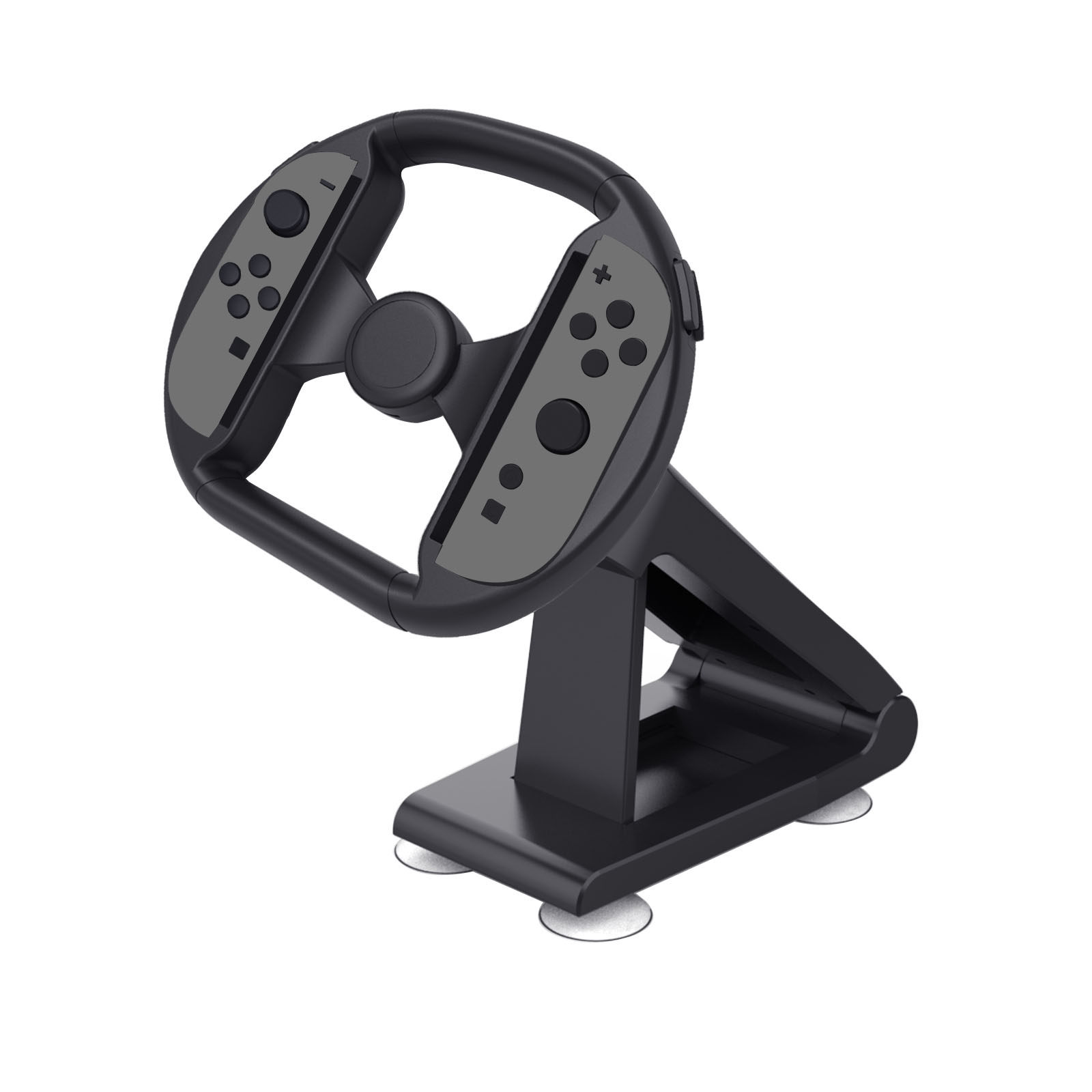 Switch2 racing steering wheel JoyCon small handle steering wheel NS2 game steering wheel bracket