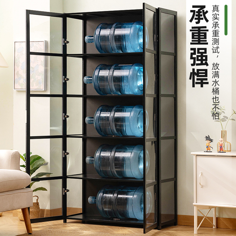 手办展示柜亚克力展示架非玻璃产品货架模型玩具烟柜陈列柜子 - 图2
