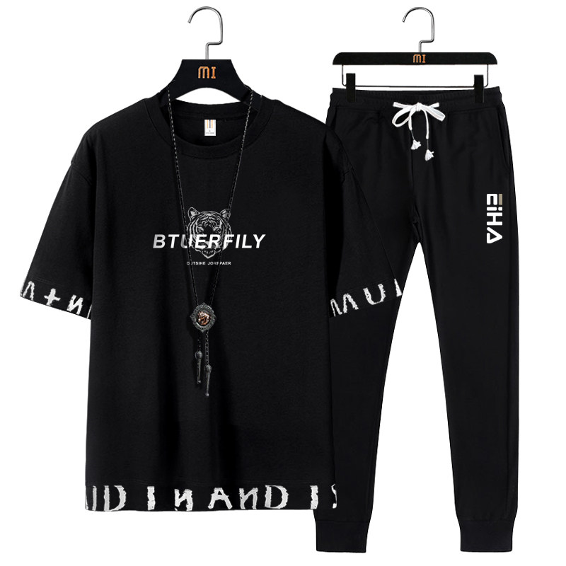 单件/两件套/三件套短袖套装男t恤运动休闲帅气韩版潮流衣服学生,淘宝优惠券,粉丝福利购,淘宝优惠卷