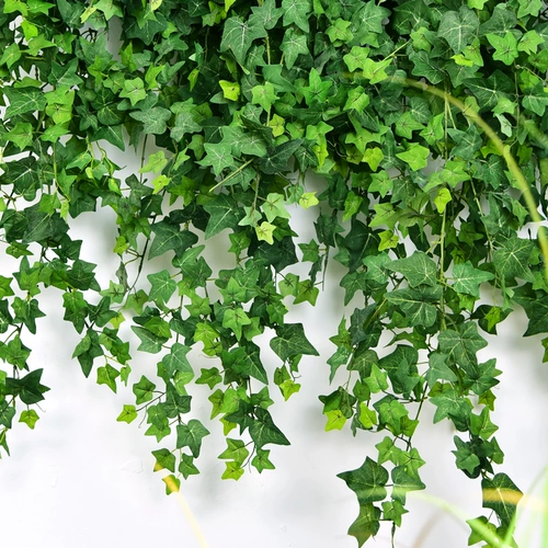 Симуляция восхождения на стену тигров висят декоративная растительная фальшивая виноградная лоза зеленая пластиковая висящая орхидея висящая корзина подвесная корзина