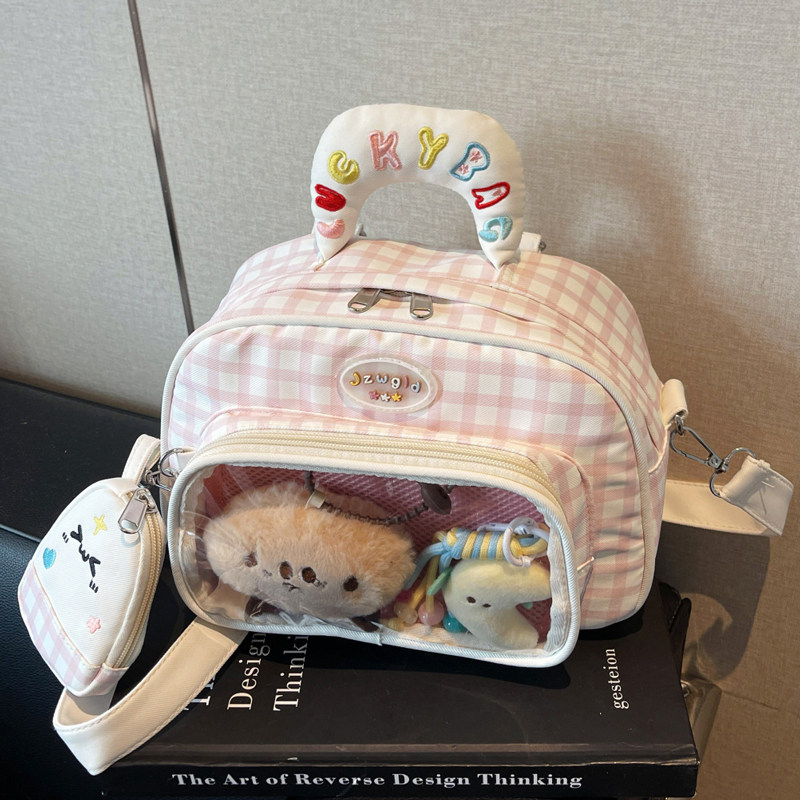 可爱学院风百搭手提斜挎包少女心小众双肩背包小食量痛包娃包礼物,淘宝优惠券,粉丝福利购,淘宝优惠卷